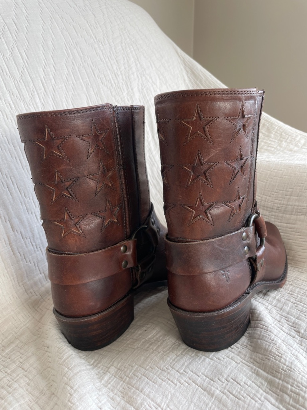 FRYE 150th Anniversary Harness Americana western boot … very RARE AND UNIQUE - Picture 2 of 5